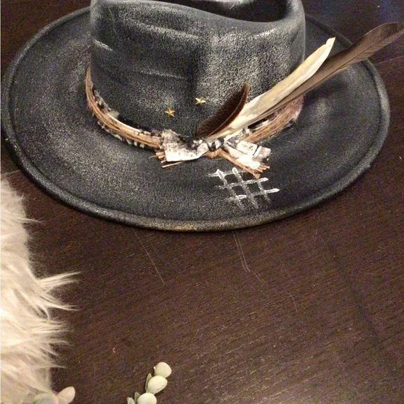 NEW! BOHO Vintage Make An Offer custom distressed rancher - Picture 7 of 9